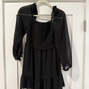 Black Wilfred aritzia dress  Medium